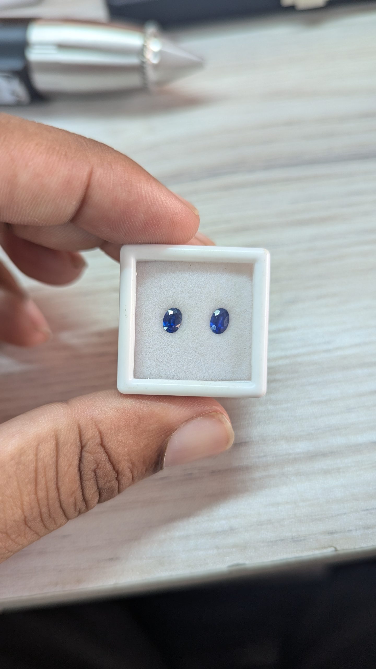0.72ct Deep Blue Sapphire — Ratnapura, Sri Lanka