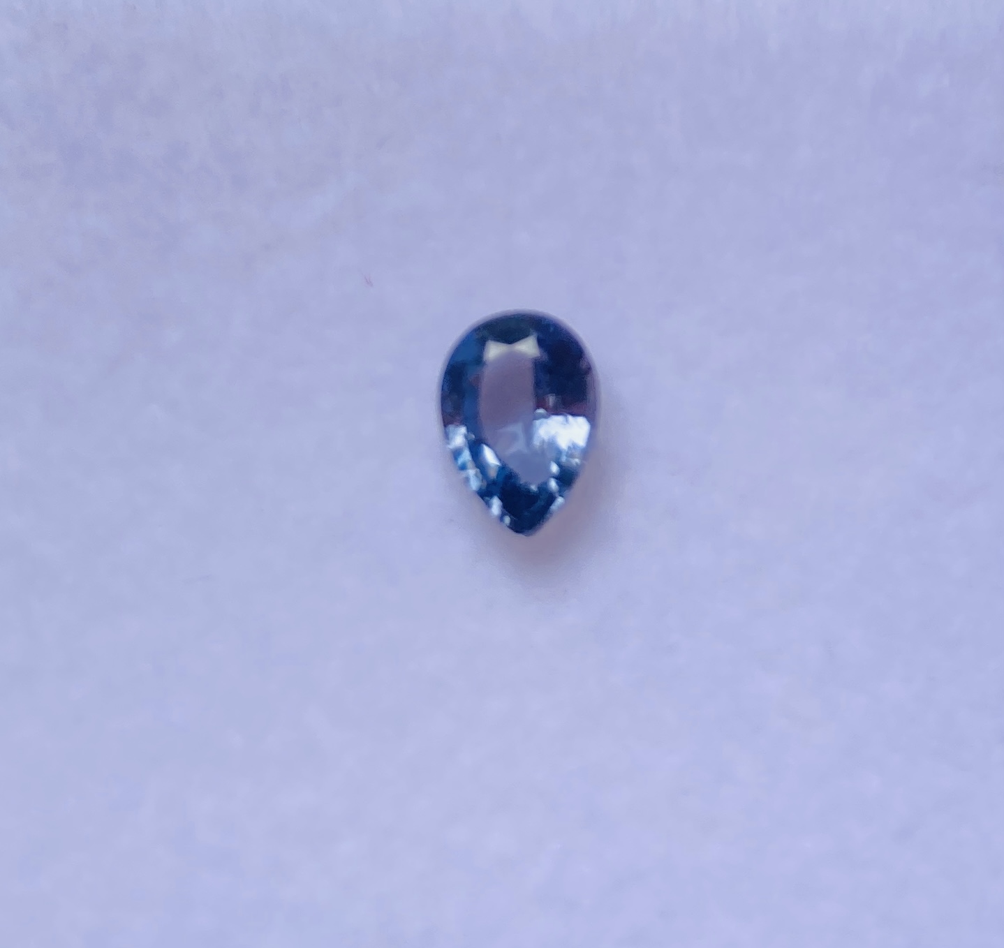 0.75ct Azure Blue Spinel — Colombo, Sri Lanka