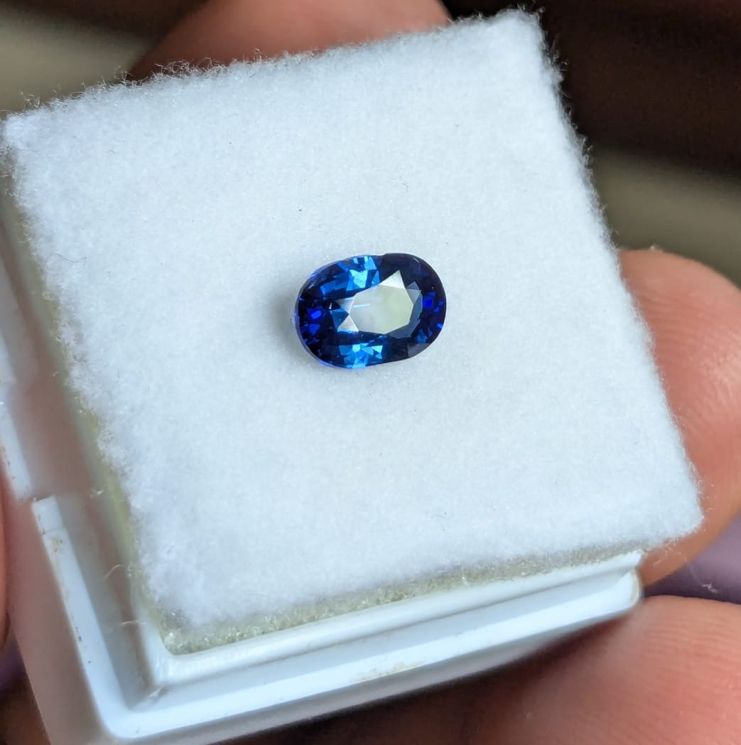 1.06ct Blue Sapphire — Ratnapura, Sri Lanka