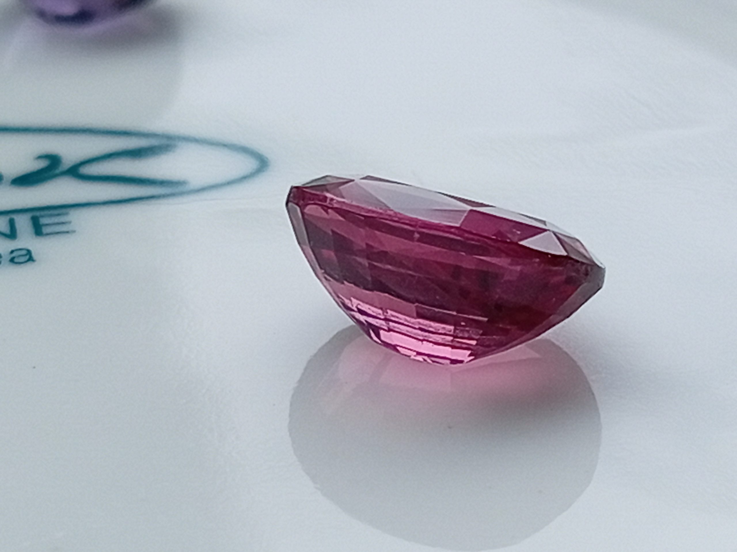 3.40ct Dark Red-Brown Rhodolite Garnet — Embilipitiya, Sri Lanka