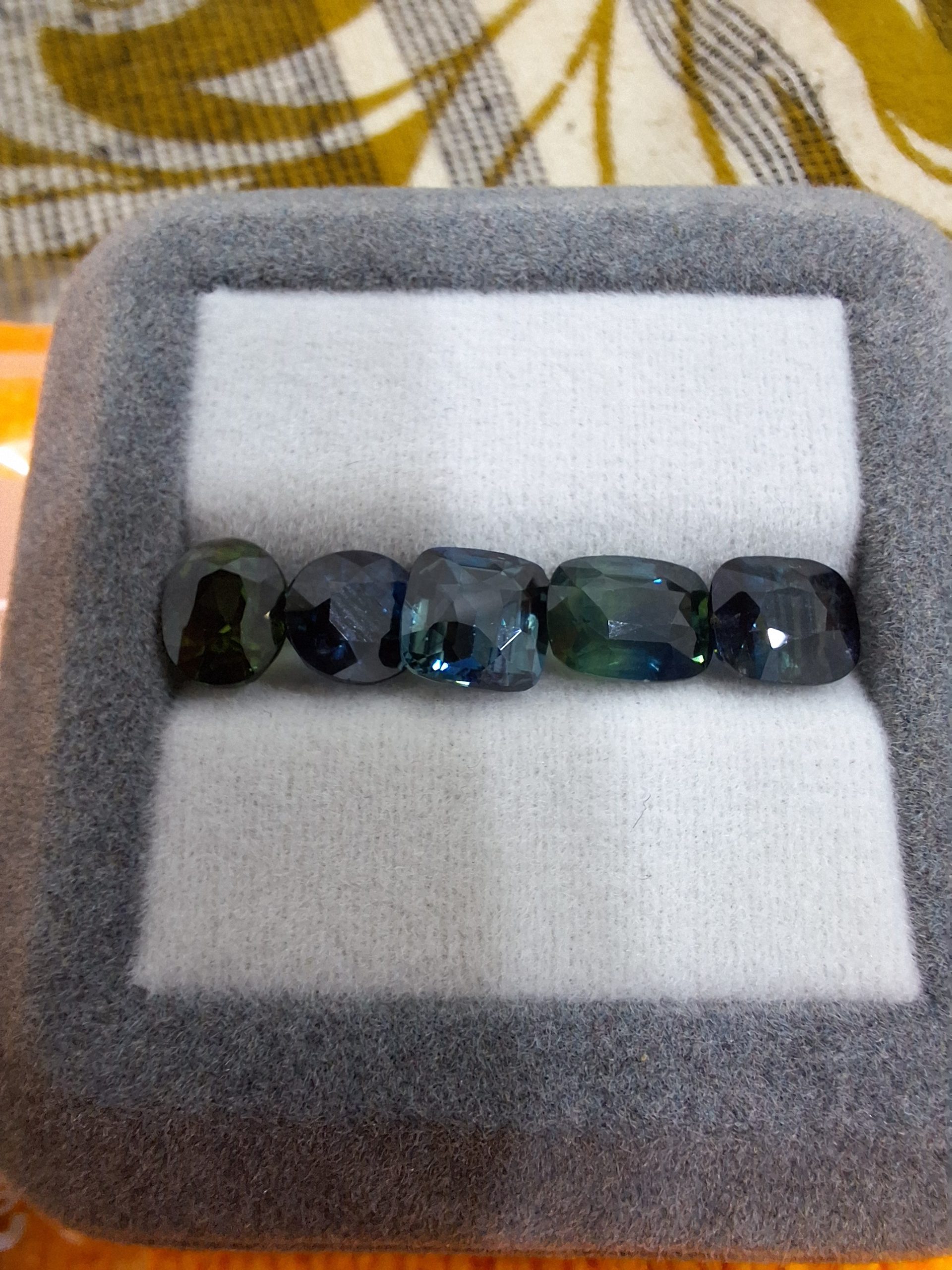 50.00ct Teal Sapphire — Sri Lanka